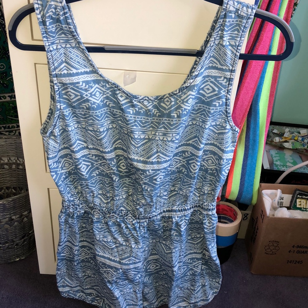 Tank top romper